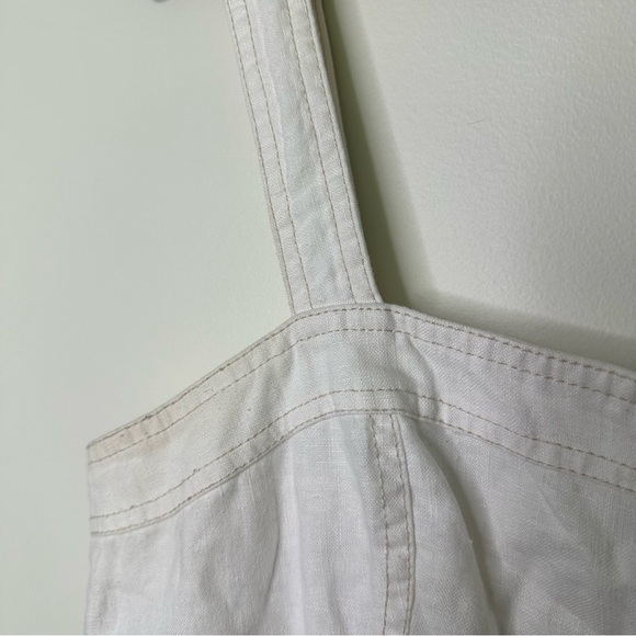 Aje 100% Linen Breeze Mini Dress Size 6 - Picture 9 of 10